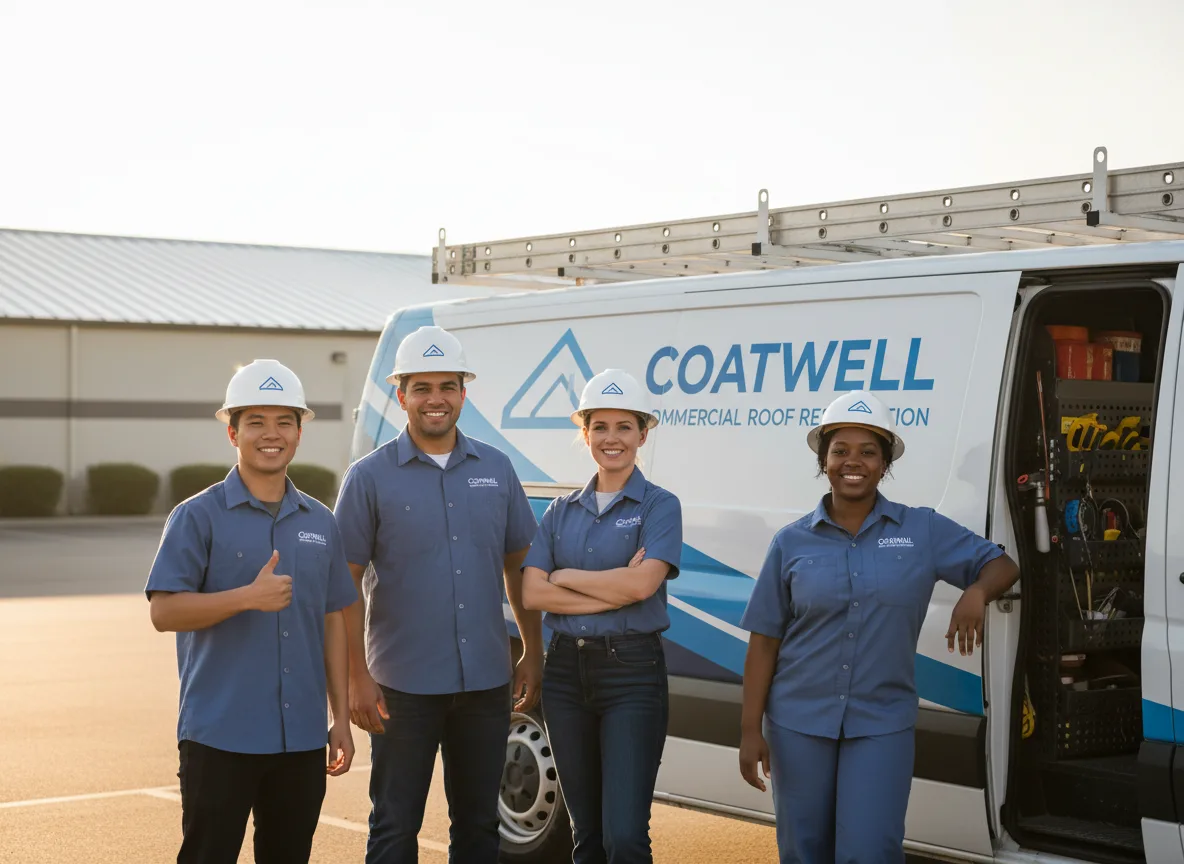 Commercial roof coating company in Forestburg, TX